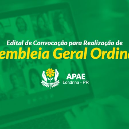 EDITAL DE CONVOCAÇÃO PARA ASSEMBLEIA GERAL ORDINÁRIA 27 de abril